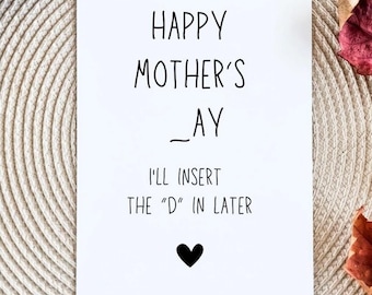 Funny Mothers Day Card, Mothers Day Gift From Husband, Amazing Butt Card, Wife Birthday Card, Anniversary Card For Wife, Wife Gift For Her
