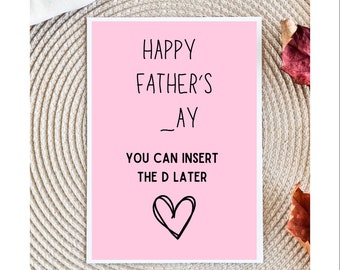 dirty fathers Day card | Card For husband  | | card for him  | Fathers Day card | dad card | card for boyfriend