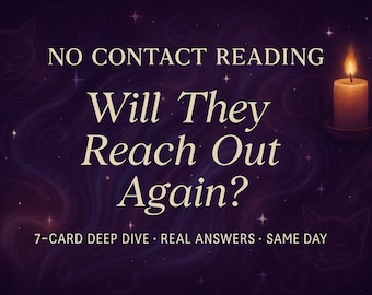7-Card Tarot Reading | Deep Love Insights, Same Day (Digital)