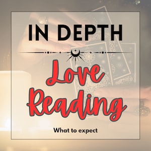 Love reading same day, Love tarot reading, Psychic reading same day, In depth love reading, detailed tarot reading