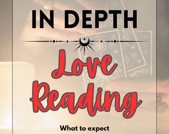 Love reading same day, Love tarot reading, Psychic reading same day, In depth love reading, detailed tarot reading