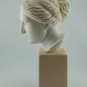 Miniature head of the goddess Aphrodite image 4