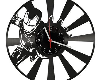 Vinyl Record Wall Clock - Iron