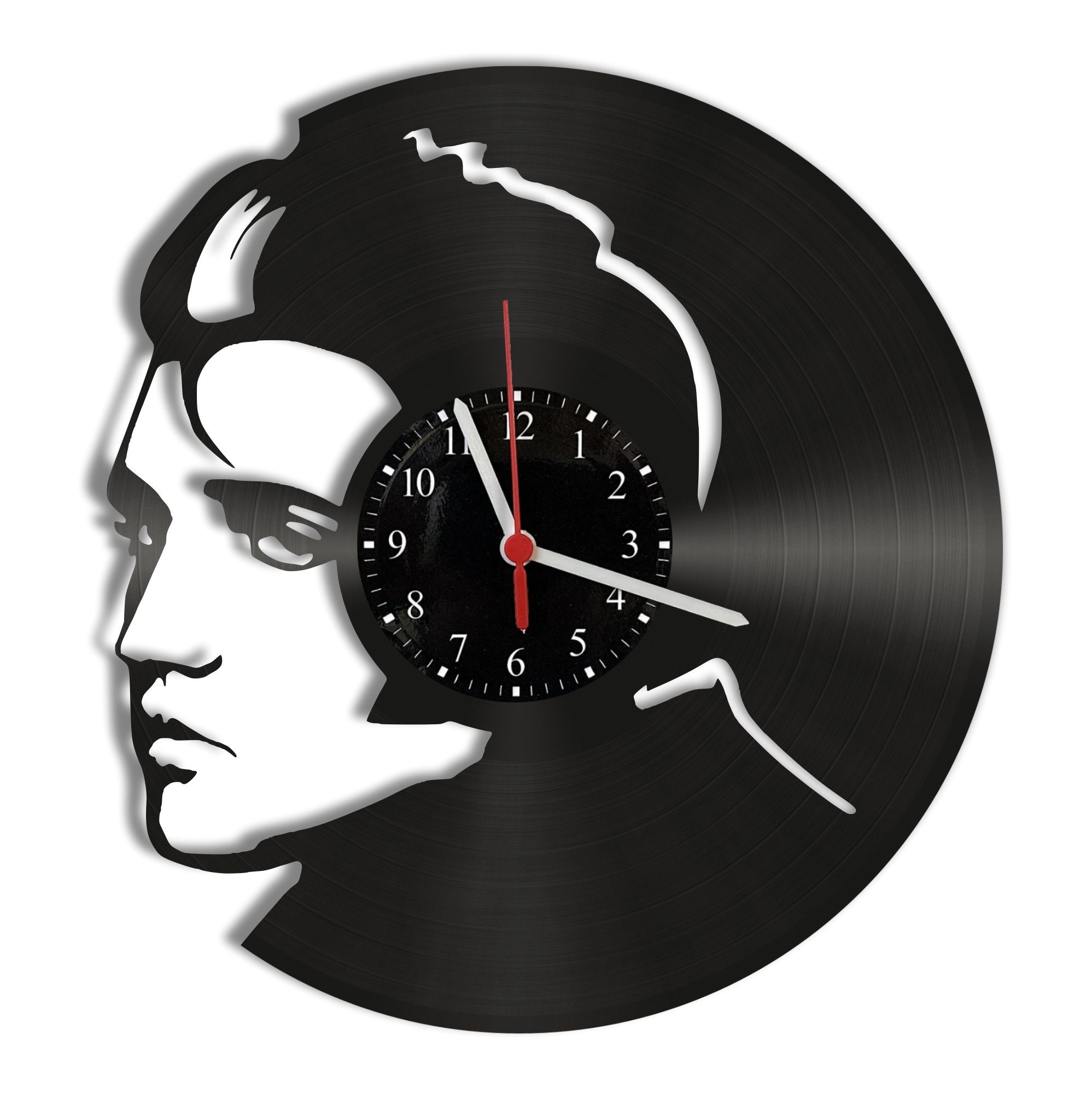 Vinyl Record Wall Clock - Elvis Singer