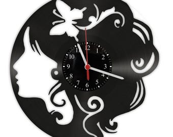 Vinyl Record Wall Clock - Cosmetics