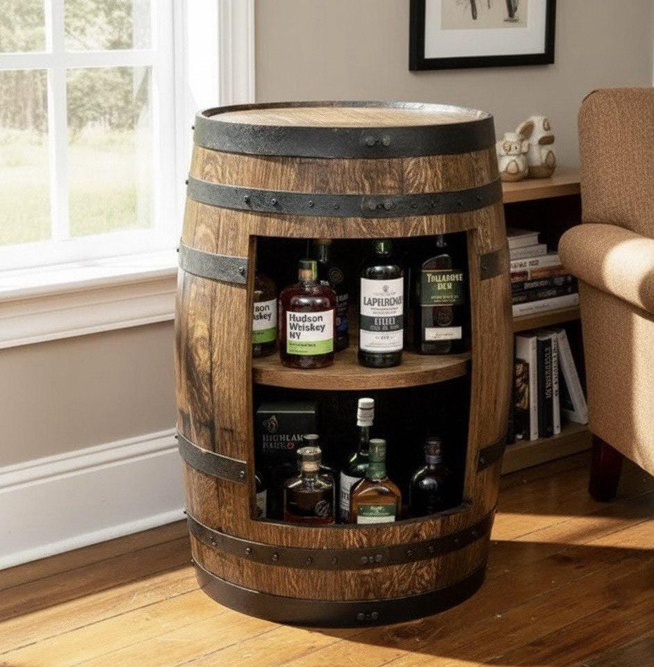 Oak Barrel Wine Rack Canada