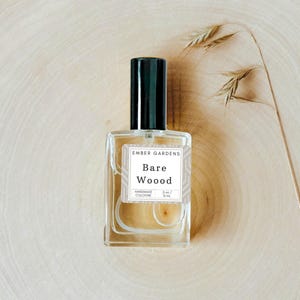 Bare Wood Handmade Cologne Mens Cologne Clean Smelling Cologne Body Spray Perfume eau de parfum Handmade Perfume Gift for Dad Gift for Him