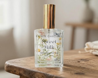 Parfum Lait Doux | Parfum de dessert | Parfum Gourmand | Lait concentré sucré + vanille | Vaporisateur ou huile de parfum