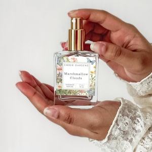 Marshmallow Clouds Perfume Handmade Gift for Her Perfume eau de parfum Dessert Parfum Handmade Perfume Body Spray Gift for Her Gift for Mom