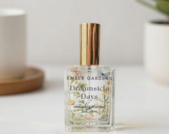 Parfum Dreamsicle Days | Parfum artisanal crème d'orange | Parfum d'été fruité | Vaporisateur de parfum ou huile de parfum