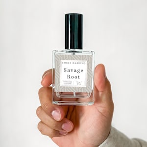 Savage Root Handmade Cologne Mens Cologne Body Spray Perfume eau de parfum Handmade Perfume Gift for Dad Gift for Him