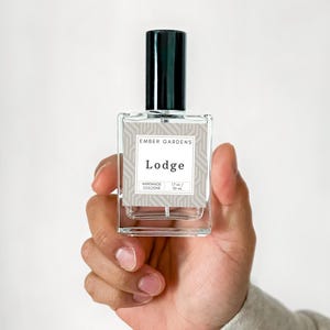 Lodge Handmade Cologne Mens Cologne Body Spray Perfume eau de parfum Handmade Perfume Gift for Dad Gift for Him