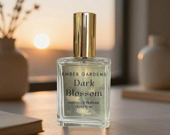 Dark Blossom Perfume | Handmade Perfume Spray | Sexy Chocolate Floral Eau de Parfum | Perfume Spray or Perfume Oil