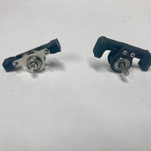 Kits de rodamientos portacojinetes (V1 y V2) para SCX24, GKV2 y microcrawler 1/24. Ajustables, piezas y accesorios de competición, Meus, axiales.