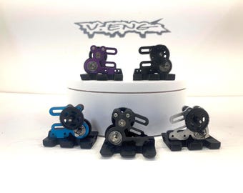 DROPKICK LCG SCX24 borstelloze prestatietransmissie voor 1/24 rupsbanden, MOFO, Furitek