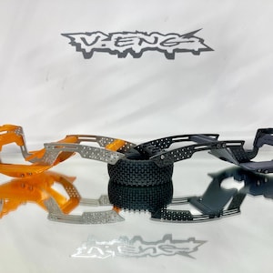 GATEKEEPER V2S Modular COMPETITION chassis SCX24, high-performance, ultra clearance, adjustability, carrier-bearing compatible