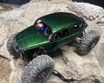 ROCKroach SCX24 BUG crawler hard-body. COMPetition scale 1/24 rock micro crawlers