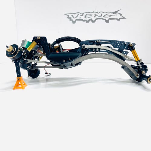 Dark Gatekeeper ガレージキット XL GATEKEEPER V2 (GKV2_XL) Competition Chassis KIT for SCX24 (comp