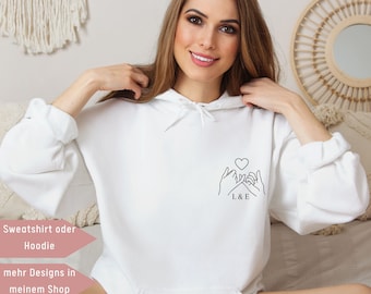 Besties Hoodie/ Pullover Geschenk für Freundin Pullover für Schwester Geschenk Frauen Bestie Hoodie Geschenk beste Freundin Coole T-Shirts