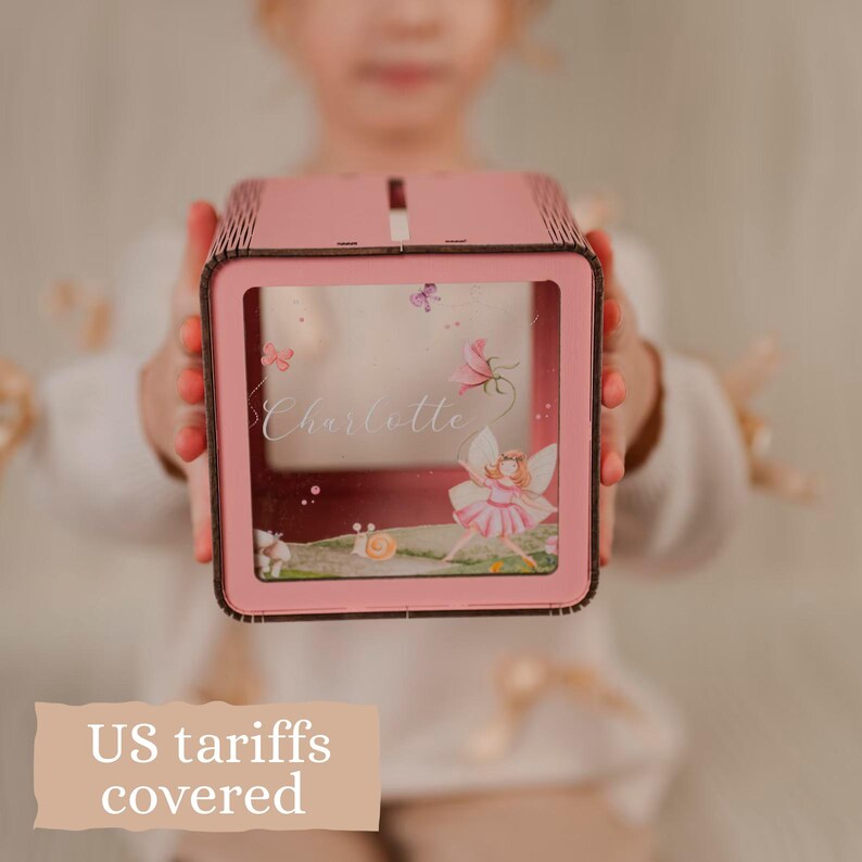 Personalized Koala Wooden Piggy Bank: Custom Toddler Gift image 2