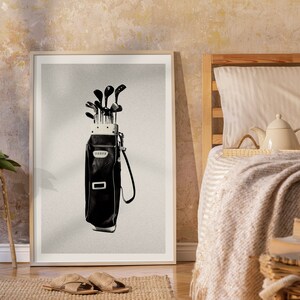 vintage golf print