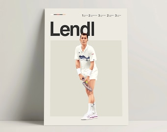 ヴィンテージ＆レジェンド MIZUNO イワン・レンドル テニス シングル