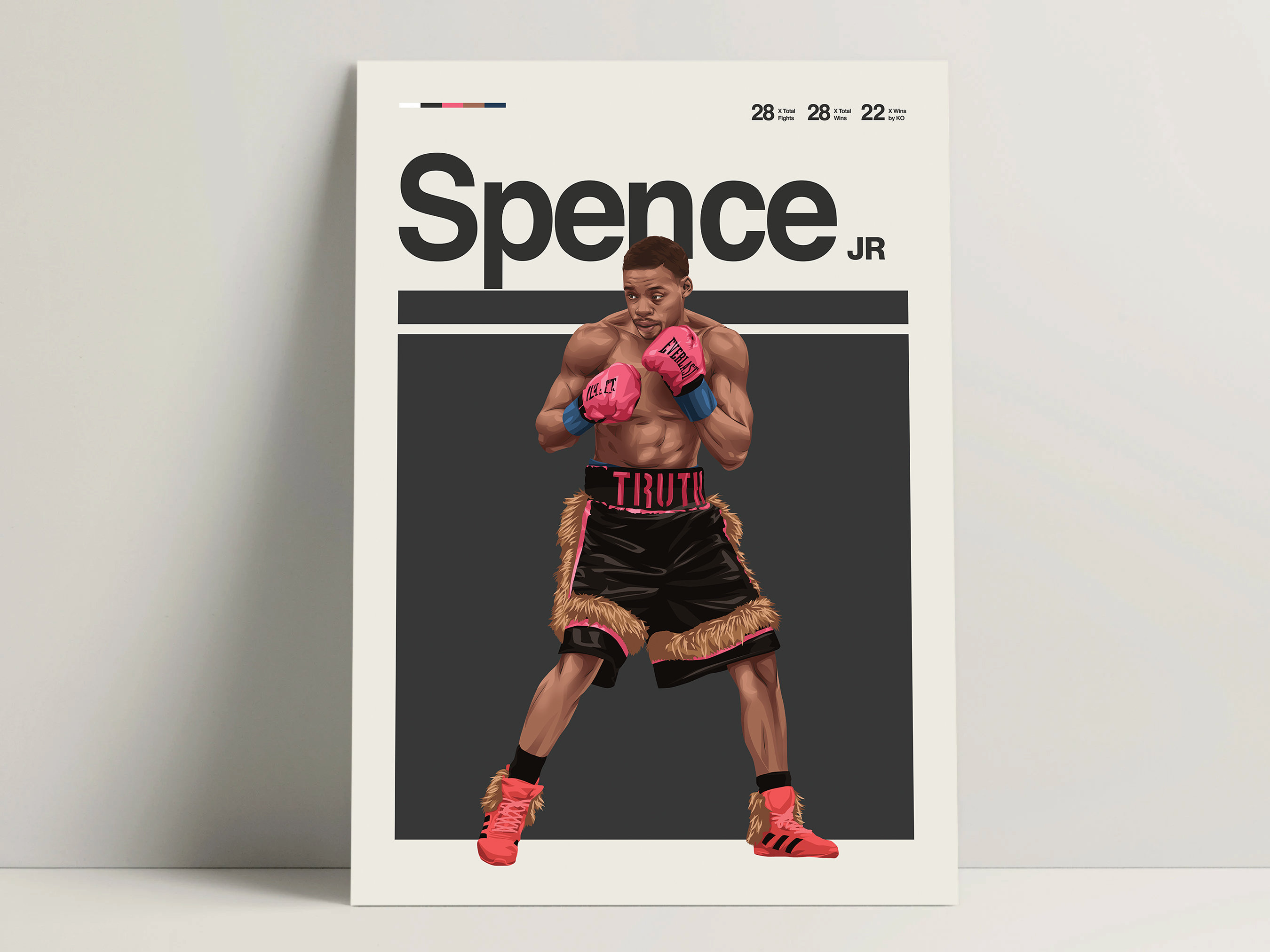 エロール・スペンス・ジュニアのポスター、ボクシングのポスター