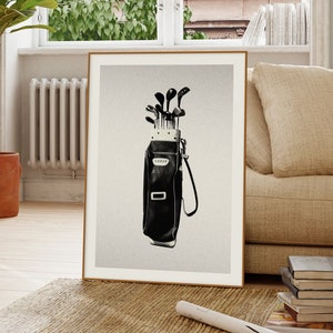 Golf Bag Print
