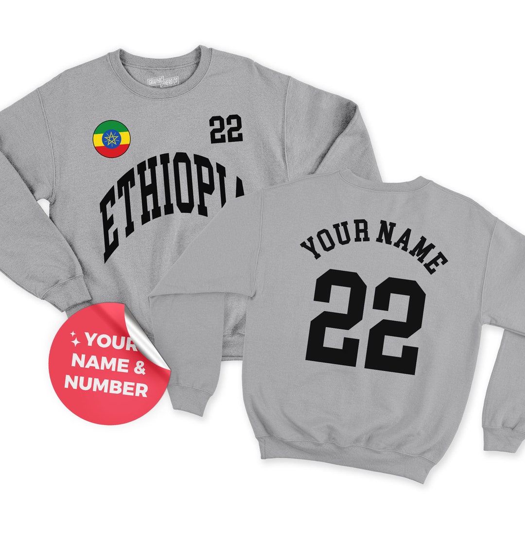 Ethiopia Sweatshirt,ethiopia Jersey, Ethiopia Football, Ethiopia Basketball, Basketball World