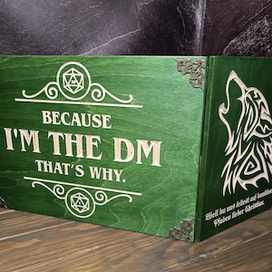 DM Screen | Game Master Screen | RPG Screen | Dungeons and Dragons Accessory | Game Master Gift | Tabletop Game Screen
