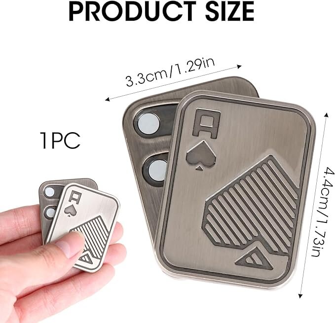 Playing Card Fidget Toy Etsy UK