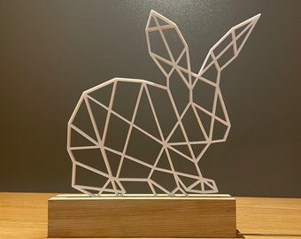 Osterhase 4mm Acrylglas Polygonal