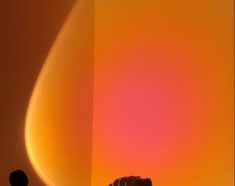 Sunset Projection Lamp High Quality Sunset Red by Soulstice Perfect Gift Etsy Israel