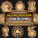 Clock Collection 3D CNC Router STL Pack: +145 STL Files of Clocks ...