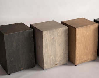 Handmade Birch Cajon Drum, Portable Percussion Instrument, Flamenco Cajon Box Drum, Travel Cajon, Rhythm Drum, Gift for Musician