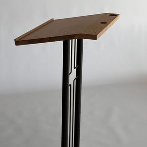 Christian Ash Wood Lectern With Microphone Slot, Elegant Church Podium ...