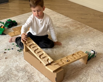 Marble Run Race Montessori – Developmental Track for Kids Age gift ideas winding track set toys for child marble maze gift for kids birthday