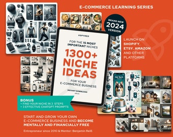 1300+ E-commerce Niche Ideas - to escape your 9-5 job - step by step, How to find a niche for your E-commerce Shopify business