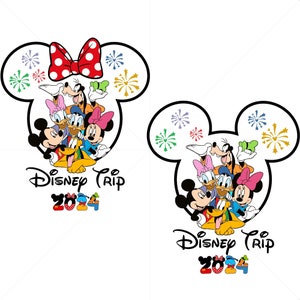 2024 Family Trip Bundle SVG PNG, Family Trip 2024 Png, Family Vacation Png, Friend Squad Png, Vacay Mode Png, Magical Kingdom Svg, Only Png zdjęcie 1