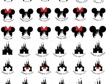54+ Castle png bundle, princess png, castle clipart, Heart Head Mickey, Heart Head Minnie, magic kingdom png, Family vacation 2024 2025