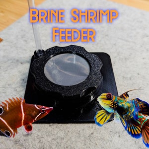 Mandarin Fish Feeder: Live Baby Brine Shrimp delivery / feedin station