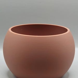 Moderner runder Übertopf - Einfacher Kunststoff-Blumentopf, mehrere Farben, minimalistischer Blumentopf für Zimmerpflanzen, Wohnkultur, zeitgenössischer Übertopf