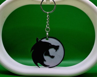 Witcher Wolf School Keyring: Homemade Gamer Gift
