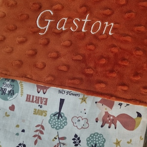 Personalized baby blanket