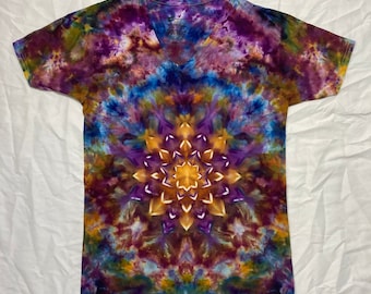 S unisex Mandala tie dye t-shirt