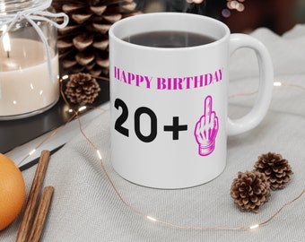 21st Birthday gift, 21st Birthday mug for women, Daughters 21st birthday gift, 21 year old gift, 21st birthday gift for a friend