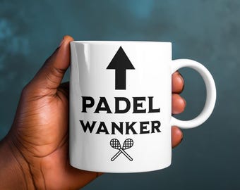 Padel Mug, Funny Padel Mug, Padel gift for him, Padel gift for her, Padel lover gift, Padel Birthday Gift, Tennis Mug, Sports mug