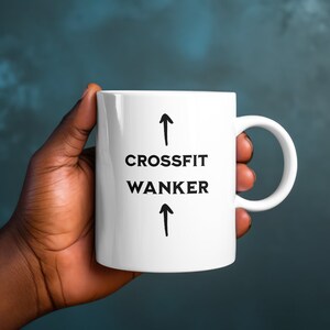 Crossfit Wanker - Crossfit Tasse - Lustige CrossFit Tasse - Gym Tasse - Crossfit Geburtstagsgeschenk - Crossfit Geschenk - Lustige Tasse - Lustiges Crossfit Geschenk
