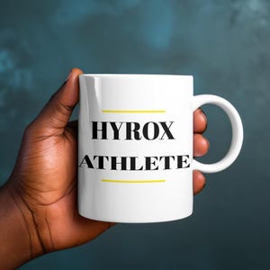 Hyrox athlete mug, Hyrox mug, Hyrox gift, Hyrox cup, Hyrox gift for him, Hyrox gift for her, Gym mug, Hyrox