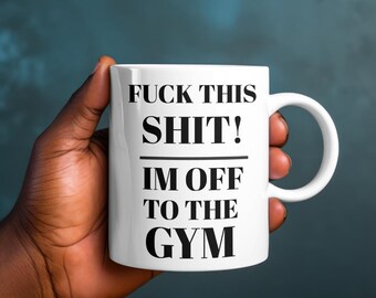 Taza de café para gimnasio, divertida taza para gimnasio, regalo de cumpleaños para gimnasio, taza de café para gimnasio, taza para gimnasio, regalo para gimnasio para él, regalo para gimnasio para ella, taza de fitness